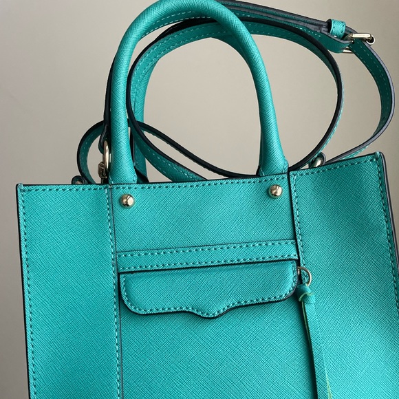 Rebecca Minkoff Mini M.A.B Tote, Green - Picture 2 of 13
